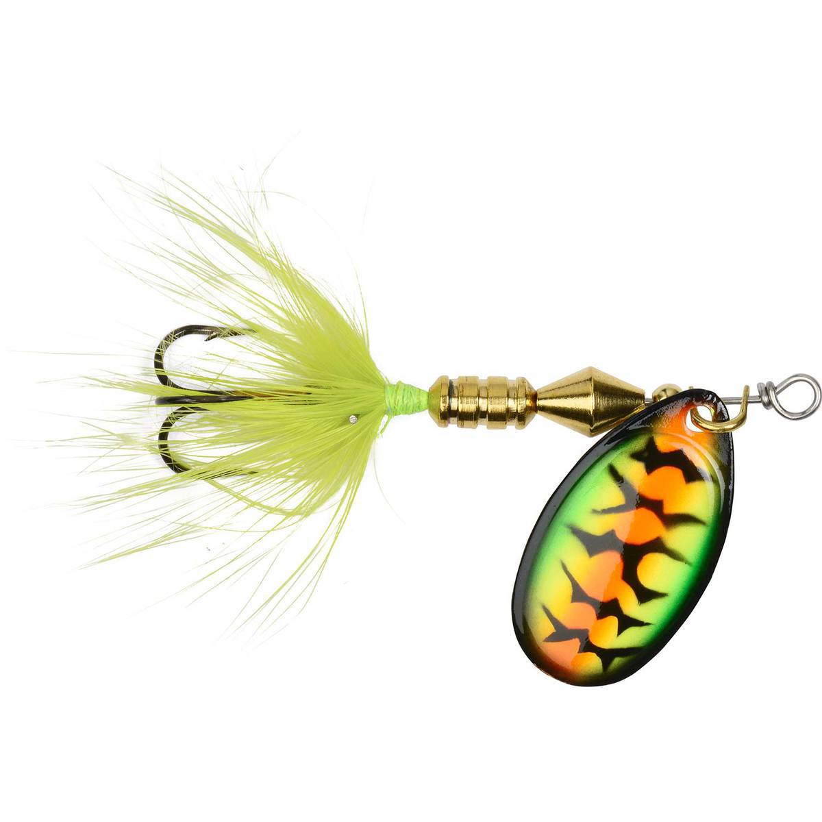 Yakima Sonic Rooster Tail Inline Spinner - Firetiger, 1/16oz, 1-3/4in - Firetiger Yakima Sonic Rooster Tail Inline Spinner - Firetiger, 1/16oz, 1-3/4in - Firetiger