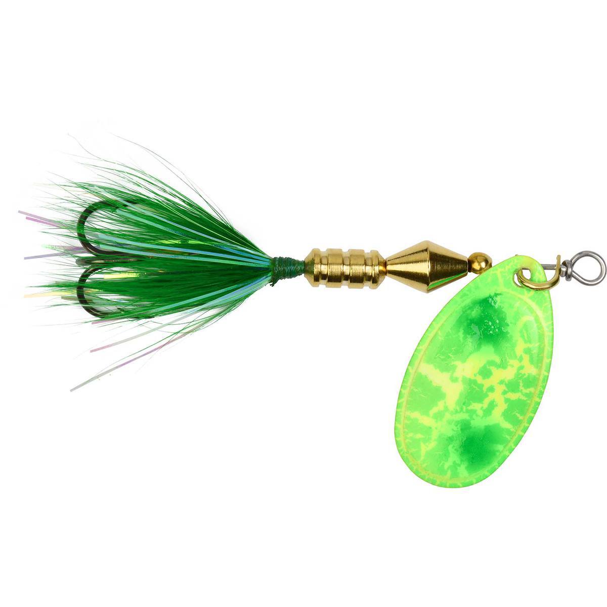 Yakima Sonic Rooster Tail Inline Spinner - Frog Spring, 1/4oz, 2-5/8in - Frog Spring Yakima Sonic Rooster Tail Inline Spinner - Frog Spring, 1/4oz, 2-5/8in - Frog Spring