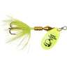 Yakima Sonic Rooster Tail Inline Spinner - Glitter Chartreuse, 1/16oz, 1-3/4in - Glitter Chartreuse