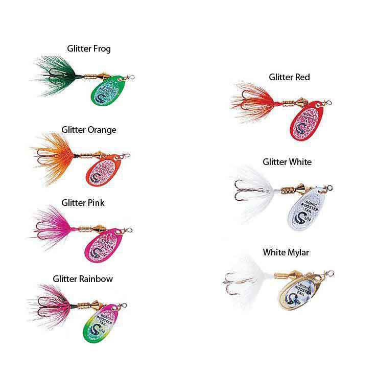 Yakima Sonic Rooster Tail In Line Spinner - Glitter Chartreuse, 1/16oz, 1-3/4in - Glitter Chartreuse Yakima Sonic Rooster Tail In Line Spinner - Glitter Chartreuse, 1/16oz, 1-3/4in - Glitter Chartreuse