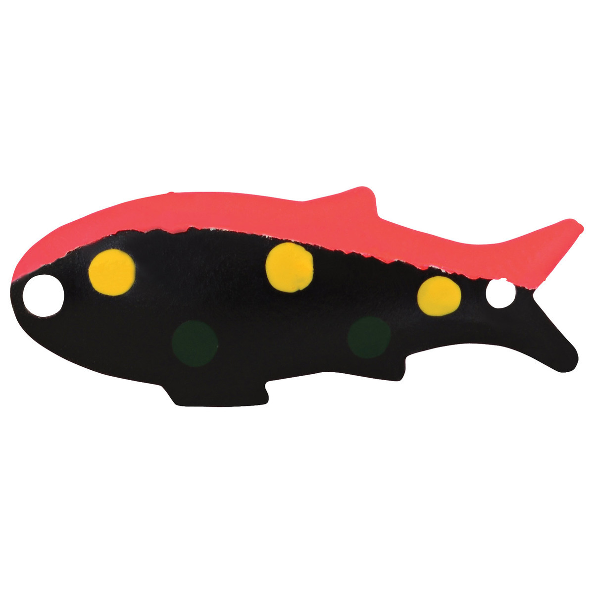 Yakima Triple Teazer Trolling Spoon - Black/Red Stripe/Bikini, 1/32oz, 1-3/16in - Black/Red Stripe/Bikini Yakima Triple Teazer Trolling Spoon - Black/Red Stripe/Bikini, 1/32oz, 1-3/16in - Black/Red Stripe/Bikini