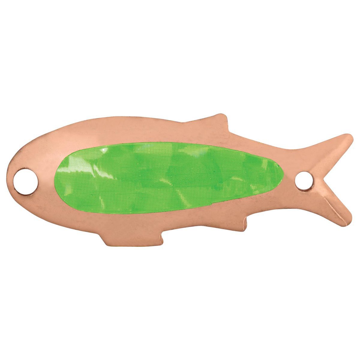 Yakima Triple Teazer Trolling Spoon - Copper/Green, 1/32oz, 1-3/16in - Copper/Green Yakima Triple Teazer Trolling Spoon - Copper/Green, 1/32oz, 1-3/16in - Copper/Green
