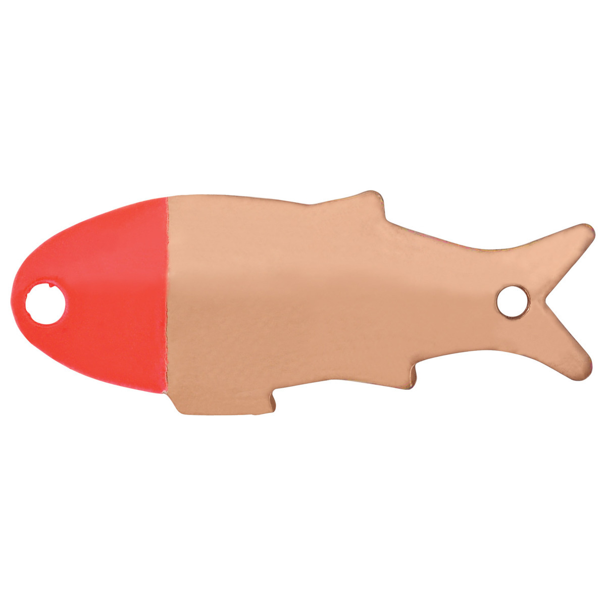Yakima Triple Teazer Trolling Spoon - Copper/Red Head, 5/64oz, 1-1/2in - Copper/Red Head Yakima Triple Teazer Trolling Spoon - Copper/Red Head, 5/64oz, 1-1/2in - Copper/Red Head