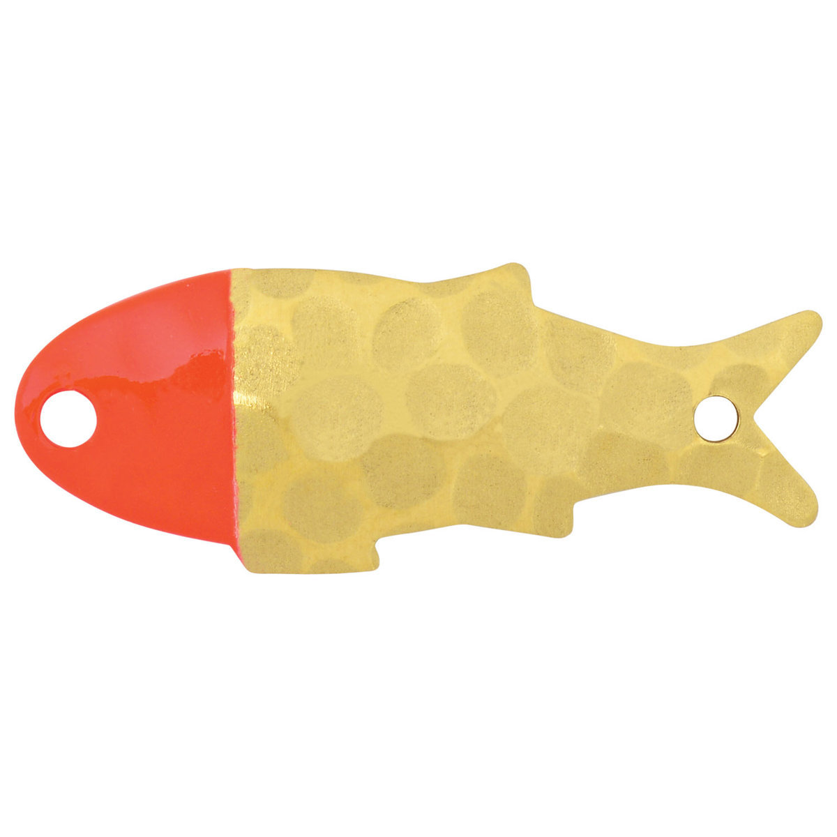 Yakima Triple Teazer Trolling Spoon - Hammered Brass/Red Head, 5/64oz, 1-1/2in - Hammered Brass/Red Head Yakima Triple Teazer Trolling Spoon - Hammered Brass/Red Head, 5/64oz, 1-1/2in - Hammered Brass/Red Head