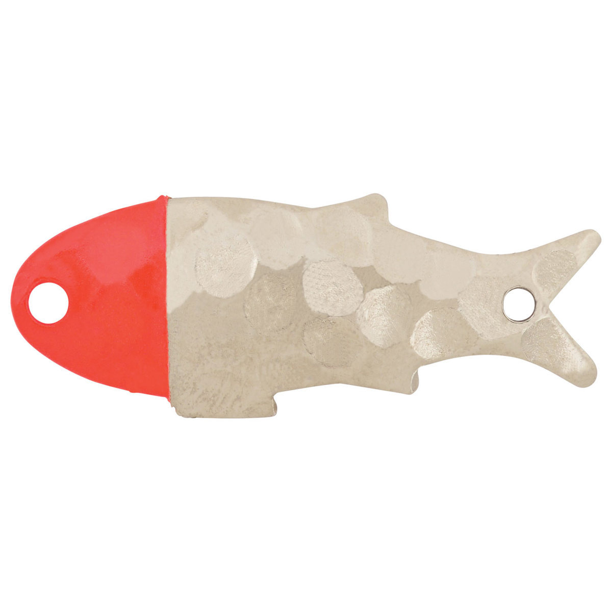 Yakima Triple Teazer Trolling Spoon - Hammered Silver/Red Head, 5/64oz, 1-1/2in - Hammered Silver/Red Head Yakima Triple Teazer Trolling Spoon - Hammered Silver/Red Head, 5/64oz, 1-1/2in - Hammered Silver/Red Head