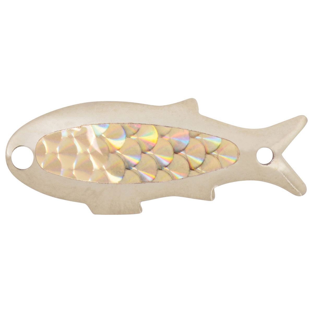 Yakima Triple Teazer Trolling Spoon - Silver/Copper Prism, 1/32oz, 1-3/16in - Silver/Copper Prism Yakima Triple Teazer Trolling Spoon - Silver/Copper Prism, 1/32oz, 1-3/16in - Silver/Copper Prism
