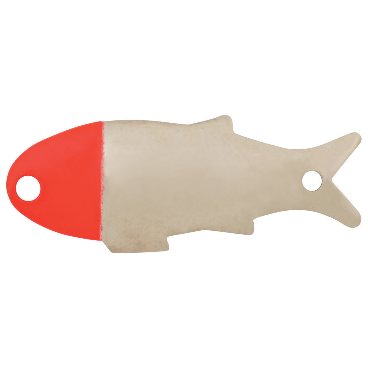 Yakima Triple Teazer Trolling Spoon - Silver/Red Head, 1/32oz, 1-3/16in - Silver/Red Head Yakima Triple Teazer Trolling Spoon - Silver/Red Head, 1/32oz, 1-3/16in - Silver/Red Head