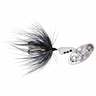 Yakima Vibric Rooster Tail Inline Spinner - White/Black Spot Mylar, 1/4oz, 2-1/2in - White/Black Spot Mylar