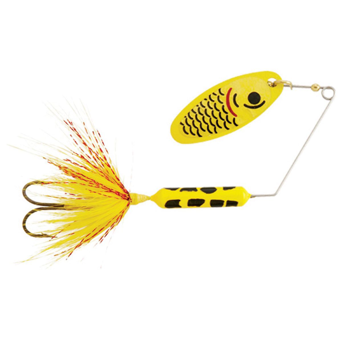 Yakima Wordens Super Rooster Tail Spinnerbait - Lemon Coachdog, 1/8oz, 2-5/8in - Lemon Coachdog Yakima Wordens Super Rooster Tail Spinnerbait - Lemon Coachdog, 1/8oz, 2-5/8in - Lemon Coachdog