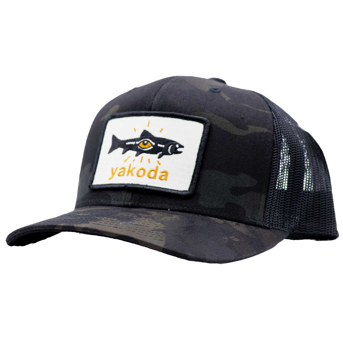Yakoda Mystic Trout Multicam Fishing Hat Yakoda Mystic Trout Multicam Fishing Hat