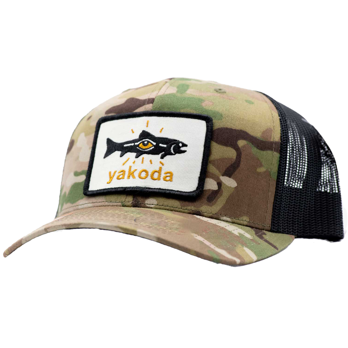 Yakoda Mystic Trout Multicam Fishing Hat Yakoda Mystic Trout Multicam Fishing Hat