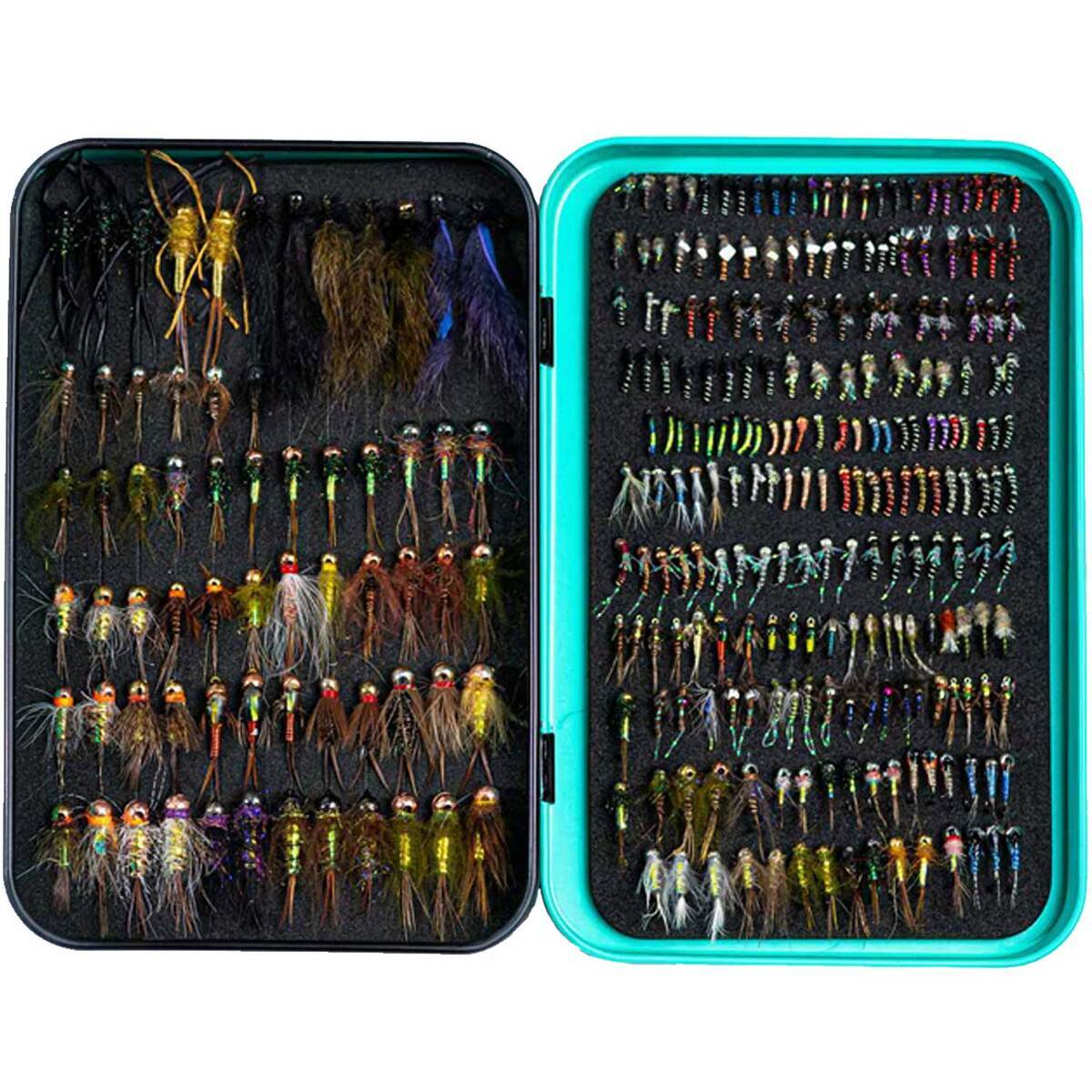 Yakoda Slim Tin Fly Box - Teal - Teal Yakoda Slim Tin Fly Box - Teal - Teal