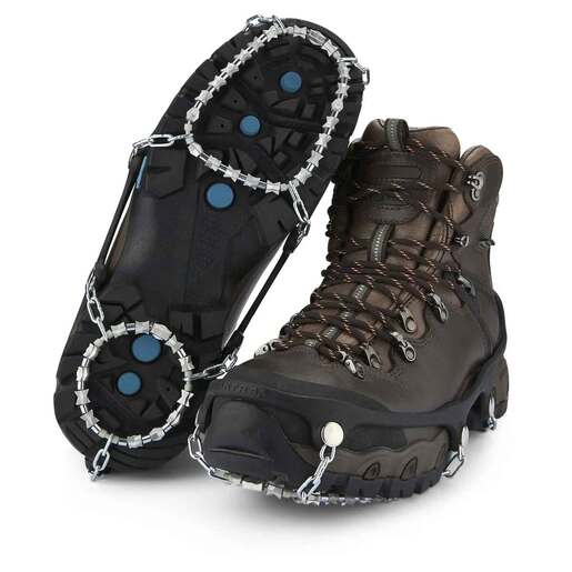 YakTrax Diamond Grip Traction Ice Cleats - Silver S