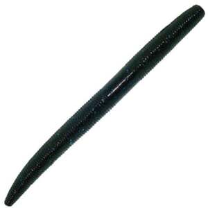 Yamamoto 6-Inch Senko Stick Bait - Black / Large Blue Flakes, 6in