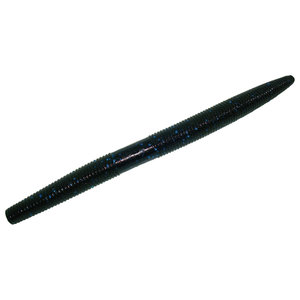 Yamamoto 7-Inch Senko Stick Bait - Black / Large Blue Flakes, 7in