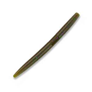 Yamamoto 7-Inch Senko Stick Bait - Green Pumpkin w/ Red Flakes