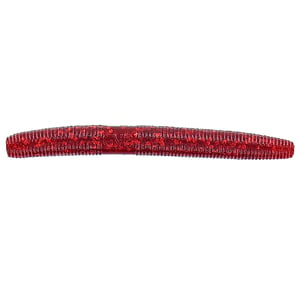 Yamamoto 4-Inch Senko Stick Bait - Red with Red Flake, 4in