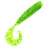 Yamamoto Single Tail Grub - Chartreuse/Large Chartreuse & Green, 4in, 20pk - Chartreuse/Large Chartreuse & Green