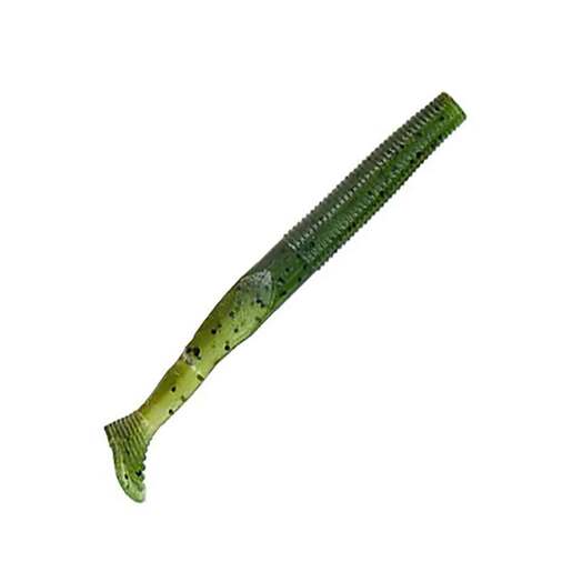 Yamamoto 4in Swim Senko Soft Swimbait – Green Pumpkin/Watermelon Laminate
