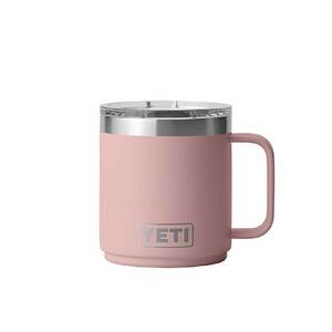 YETI Rambler 10oz Stackable Mug with MagSlider Lid - Sandstone Pink