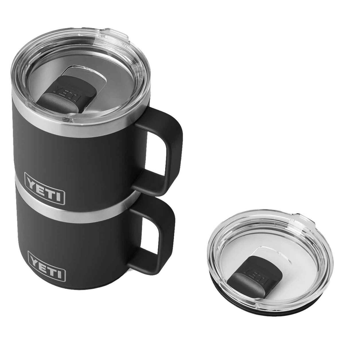 YETI Rambler 14oz Stackable Mug with Magslider Lid - Black - Black YETI Rambler 14oz Stackable Mug with Magslider Lid - Black - Black