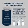YETI Rambler 16oz Tall Can Colster Insulator