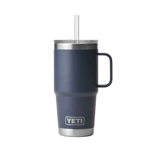 YETI Rambler 25oz Mug With Straw Lid - Black