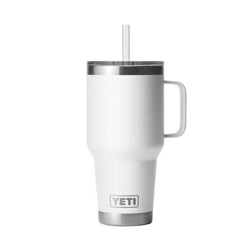 YETI Rambler 35oz Mug With Straw Lid - Black