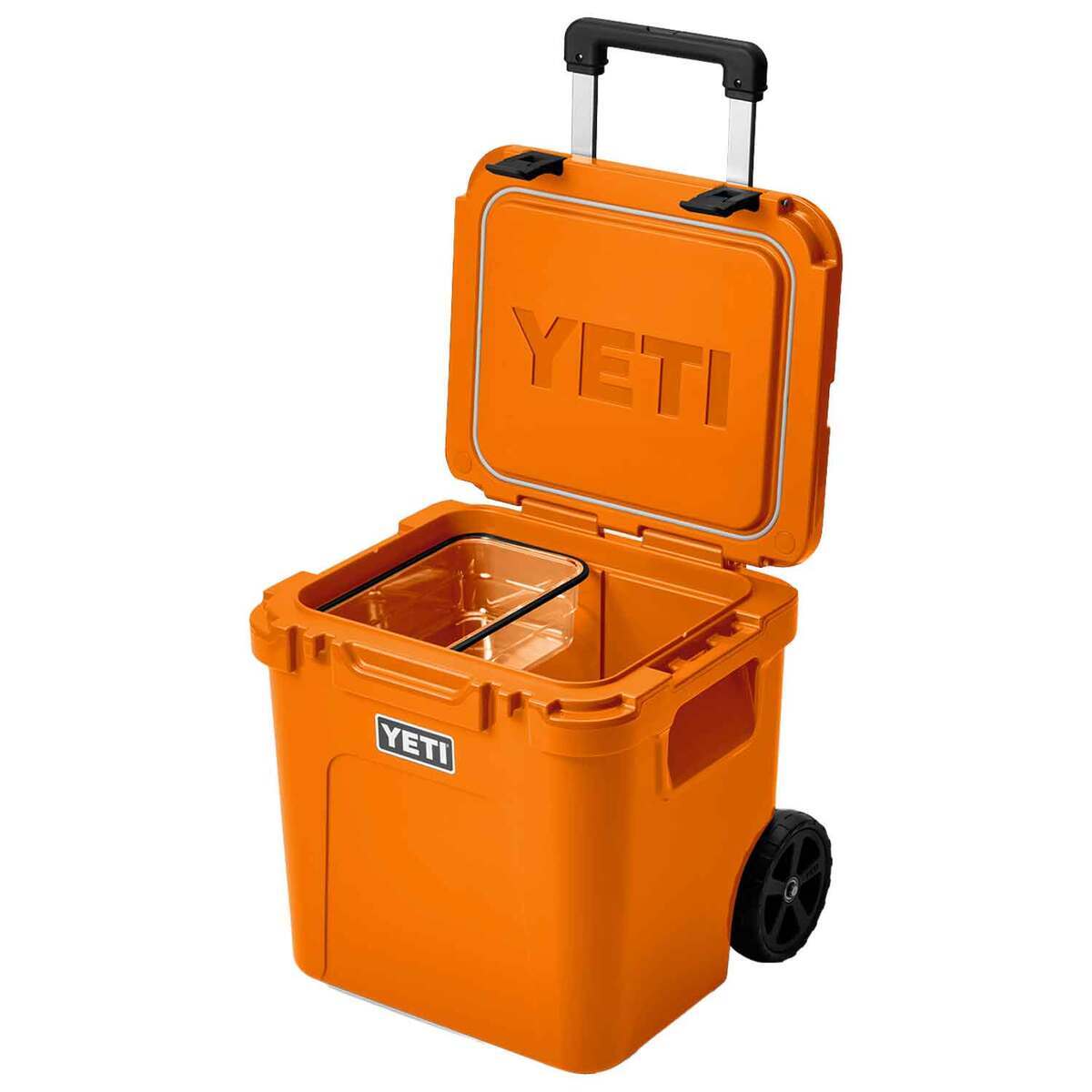 YETI Roadie 48 Wheeled Hard Cooler - King Crab Orange - King Crab Orange YETI Roadie 48 Wheeled Hard Cooler - King Crab Orange - King Crab Orange