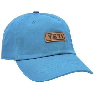 YETI Soft Crown Leather Badge Logo Hat
