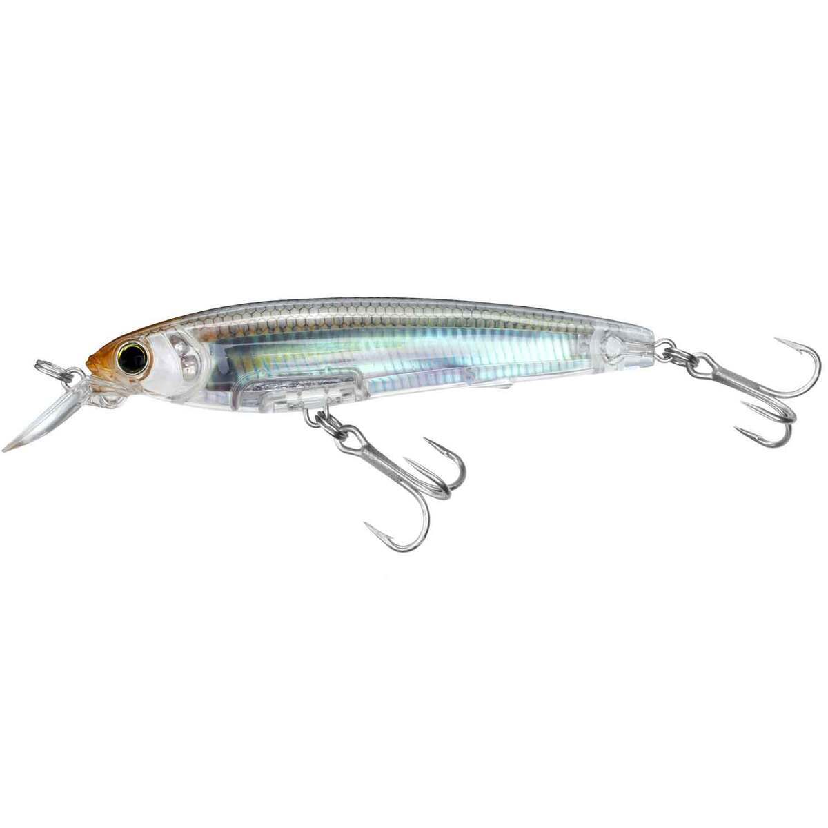 Yo-Zuri 3D Inshore Fingerling Rip Bait - Real Glass Minnow, 5/8oz, 4in, 3-5ft - Real Glass Minnow Yo-Zuri 3D Inshore Fingerling Rip Bait - Real Glass Minnow, 5/8oz, 4in, 3-5ft - Real Glass Minnow