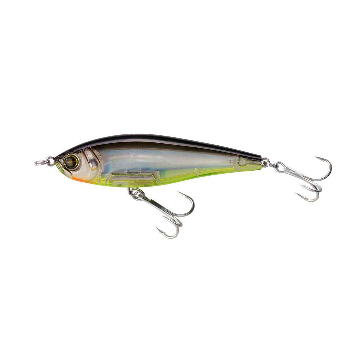 Yo-Zuri 3D Inshore Twitchbait 90 Saltwater Hard Bait - Black Silver Chartreuse, 9/16oz, 3-1/2in, 1-2ft - Black Silver Chartreuse Yo-Zuri 3D Inshore Twitchbait 90 Saltwater Hard Bait - Black Silver Chartreuse, 9/16oz, 3-1/2in, 1-2ft - Black Silver Chartreuse