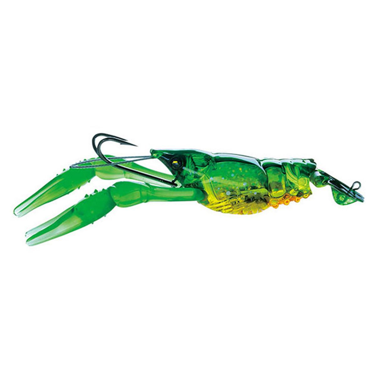 Yo Zuri 3DB Crawfish Medium Diving Crankbait - Prism Green, 3/4oz, 3in - Prism Green Yo Zuri 3DB Crawfish Medium Diving Crankbait - Prism Green, 3/4oz, 3in - Prism Green