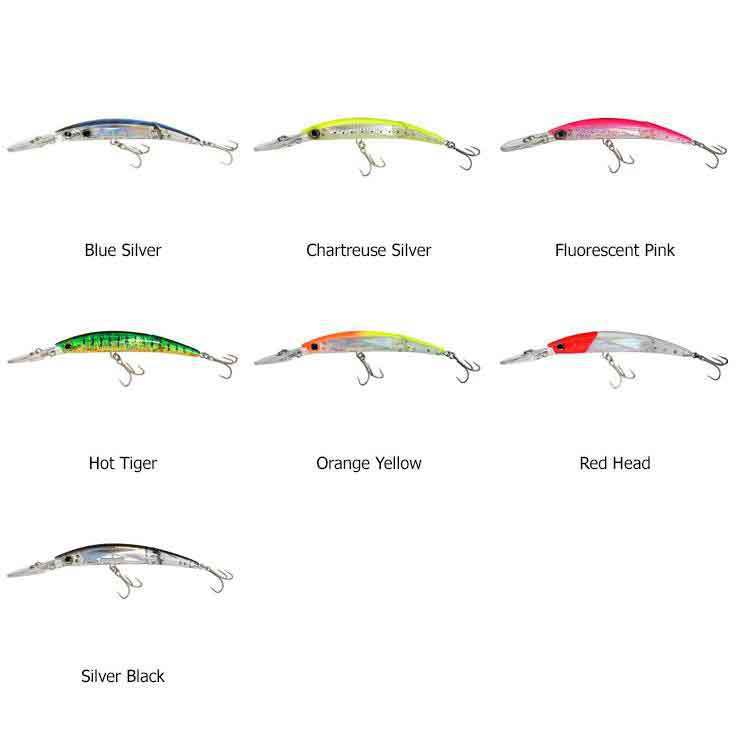 Yo-Zuri Crystal 3D Minnow Deep Diver Jointed Deep Diving Crankbait Yo-Zuri Crystal 3D Minnow Deep Diver Jointed Deep Diving Crankbait