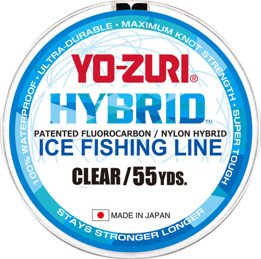 Yo-Zuri Hybrid Copolymer Ice fishing Line - Clear