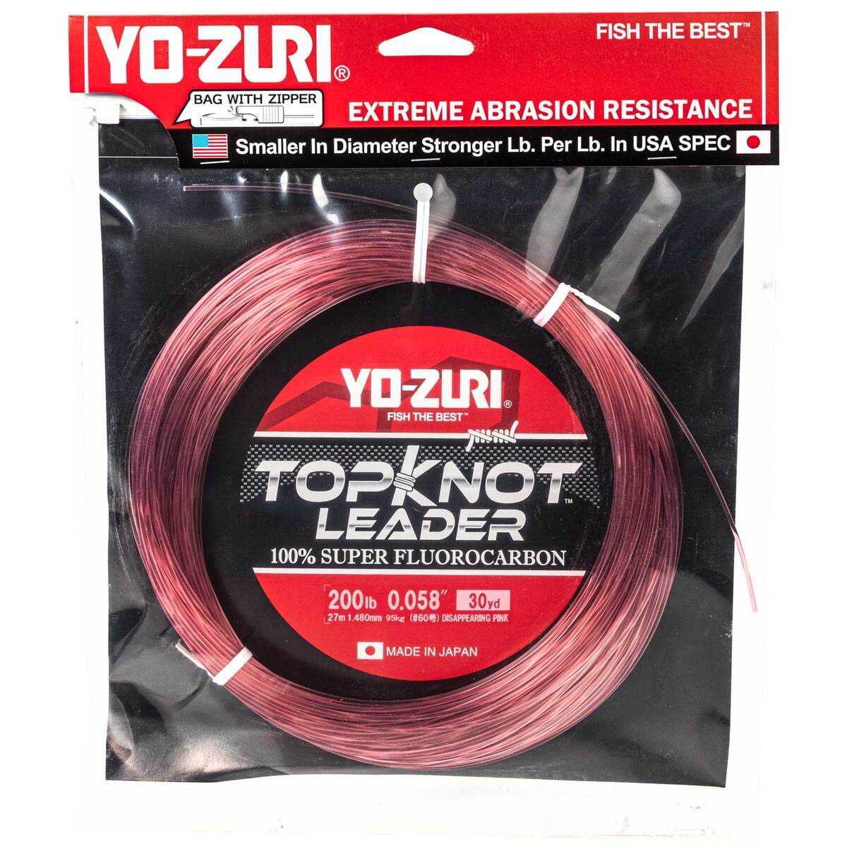 Yo-Zuri Topknot Fluorocarbon Fishing Line Leader Yo-Zuri Topknot Fluorocarbon Fishing Line Leader