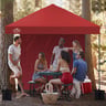 YOLI Adventure EasyLift 100 10x10 Instant Straight Leg Canopy - Red - Red 10ft x 10ft