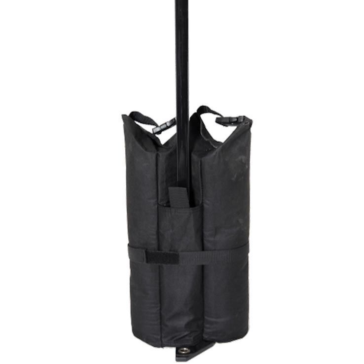 YOLI Deluxe Canopy Anchor Bags - Black - Black YOLI Deluxe Canopy Anchor Bags - Black - Black
