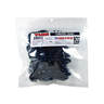 Yum Christie Craw Soft Craw Bait - Black/Blue Flake, 3-1/2in - Black/Blue Flake