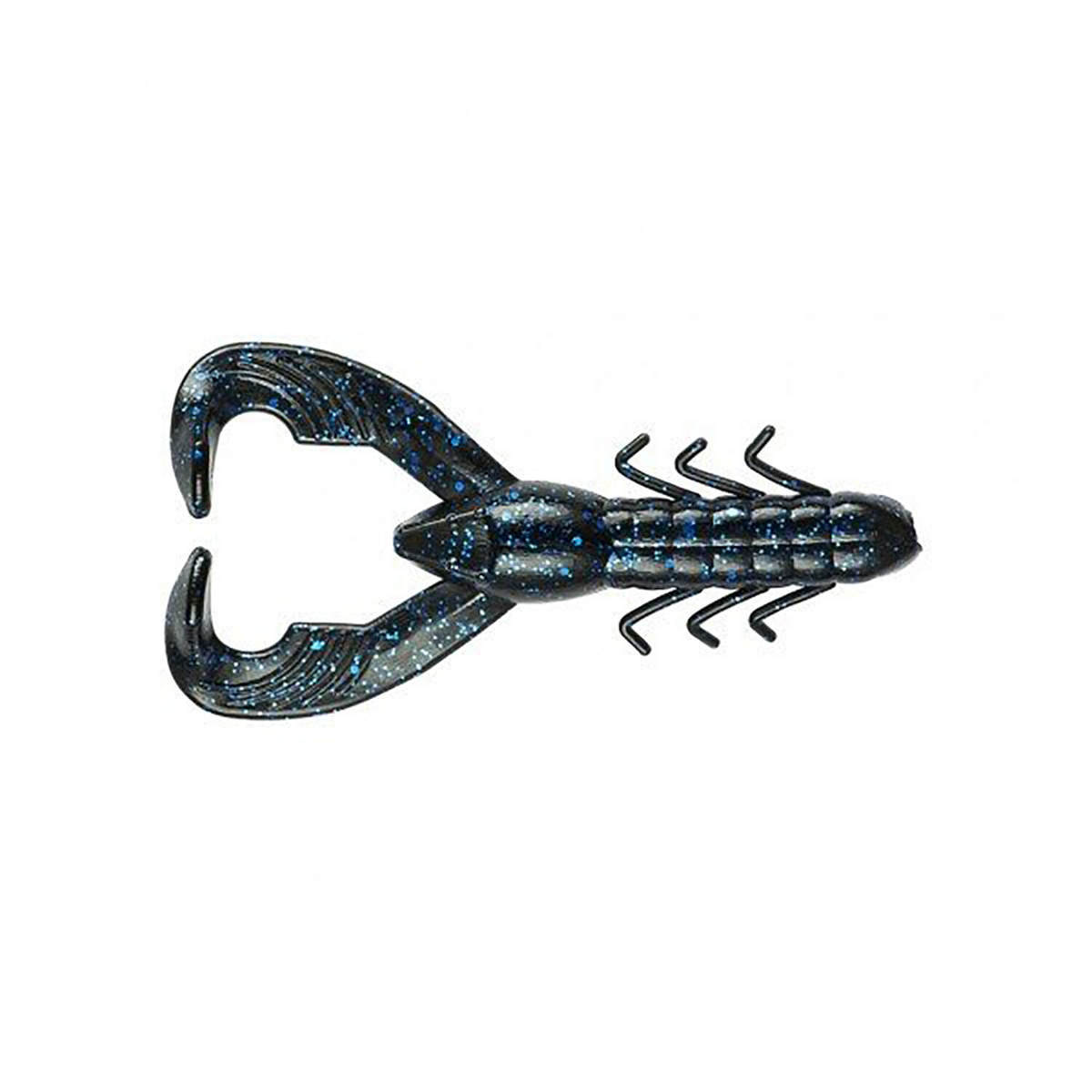 Yum Christie Craw Soft Craw Bait - Black/Blue Flake, 3-1/2in - Black/Blue Flake Yum Christie Craw Soft Craw Bait - Black/Blue Flake, 3-1/2in - Black/Blue Flake