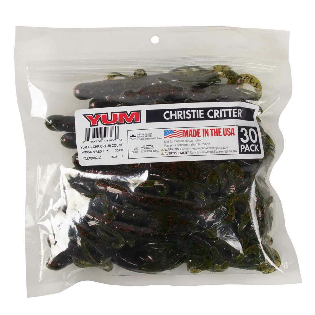 YUM Christie Critter Creature Bait YUM Christie Critter Creature Bait