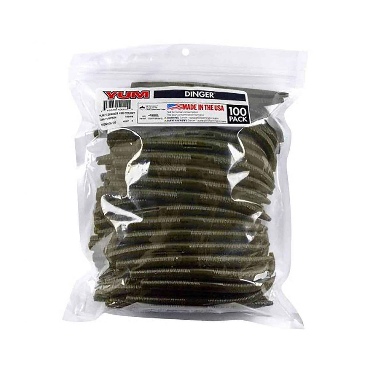 Yum Dinger 5 inch Soft Stick Bait 100pk Yum Dinger 5 inch Soft Stick Bait 100pk