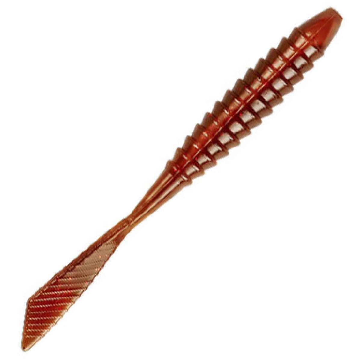 YUM Warning Shot Worms - Ox Blood Red Flake, 3-3/4in - Ox Blood Red Flake YUM Warning Shot Worms - Ox Blood Red Flake, 3-3/4in - Ox Blood Red Flake