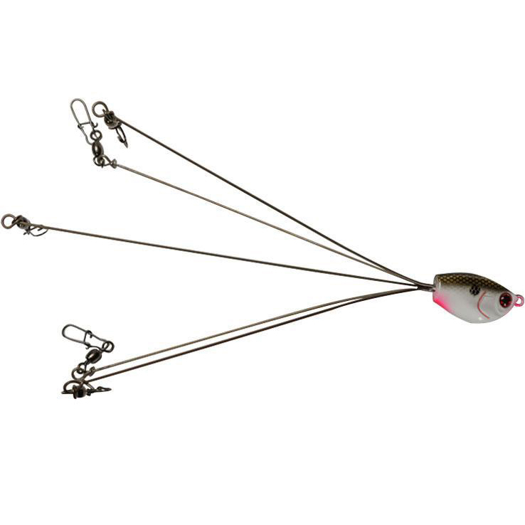 Yum YUMbrella Rig Umbrella Rig - Tennessee Shad - Tennessee Shad 5 Wire Yum YUMbrella Rig Umbrella Rig - Tennessee Shad - Tennessee Shad 5 Wire