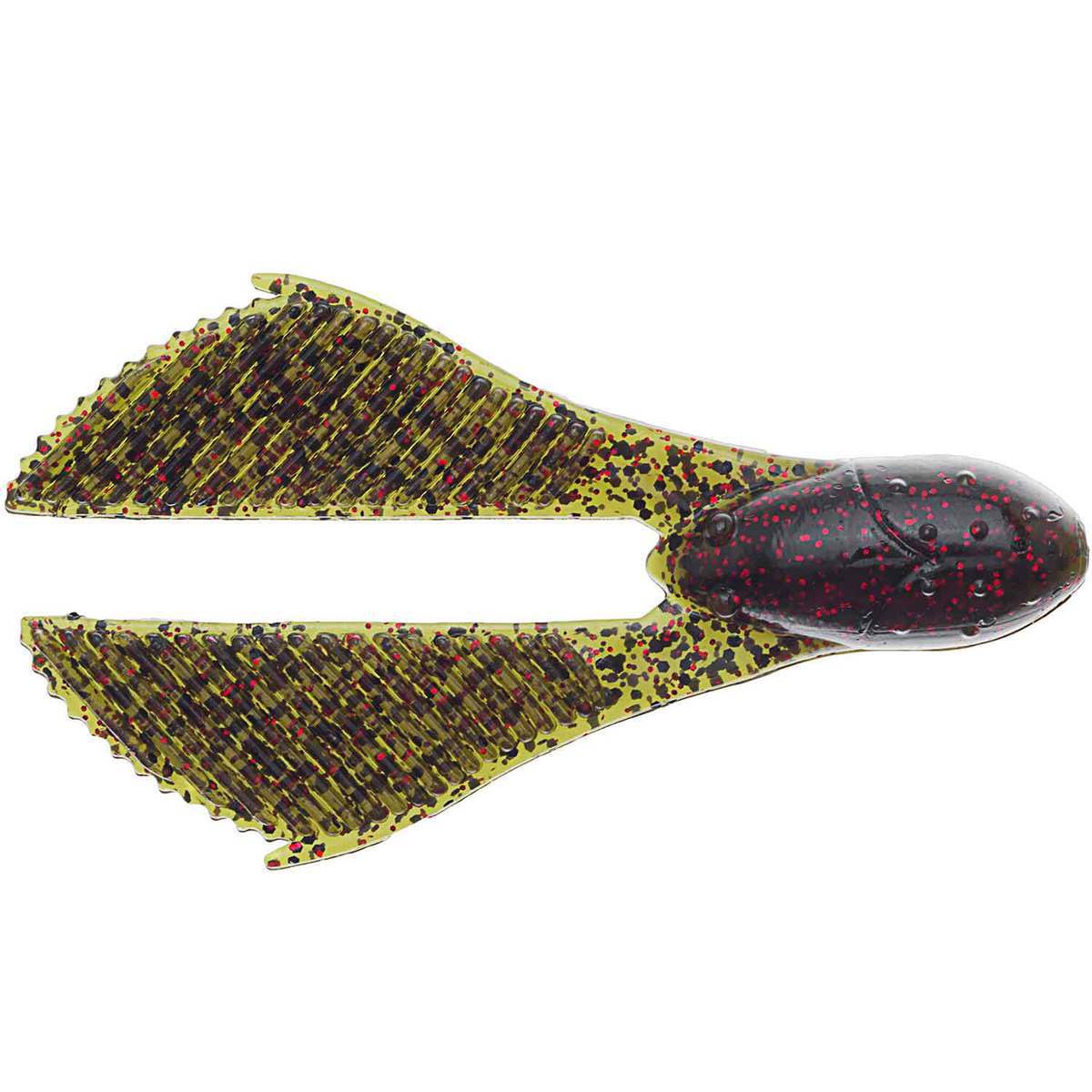 Z Man BatwingZ Trailer Bait - Green Pumpkin Red Flake, 2-3/4in - Green Pumpkin Red Flake Z Man BatwingZ Trailer Bait - Green Pumpkin Red Flake, 2-3/4in - Green Pumpkin Red Flake