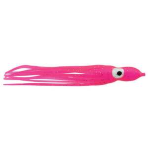 Zak Tackle Mini Rigged Squid - Hot Pink, 2.5in