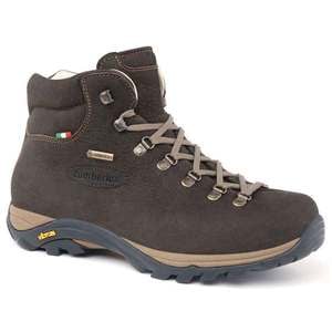 Zamberlan Men's Trail Lite EVO Waterproof Mid Hiking Boots - Dark Brown - Size 13