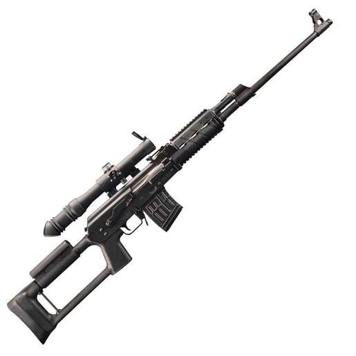 Zastava Arms M91 Sniper Rifle 7.62x54R 24in Black Semi Automatic Modern Sporting Rifle - 10+1 Rounds - Black image