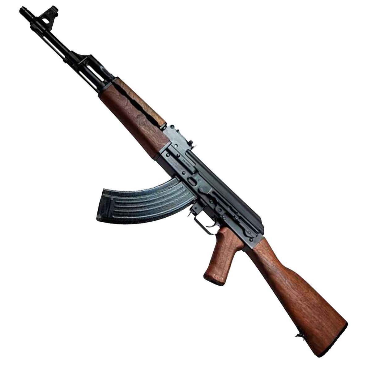 Zastava ZPAPM70 7.62x39mm 16.3in Walnut/Black Semi Automatic Modern Sporting Rifle - 30+1 Rounds - Black/Wood Zastava ZPAPM70 7.62x39mm 16.3in Walnut/Black Semi Automatic Modern Sporting Rifle - 30+1 Rounds - Black/Wood