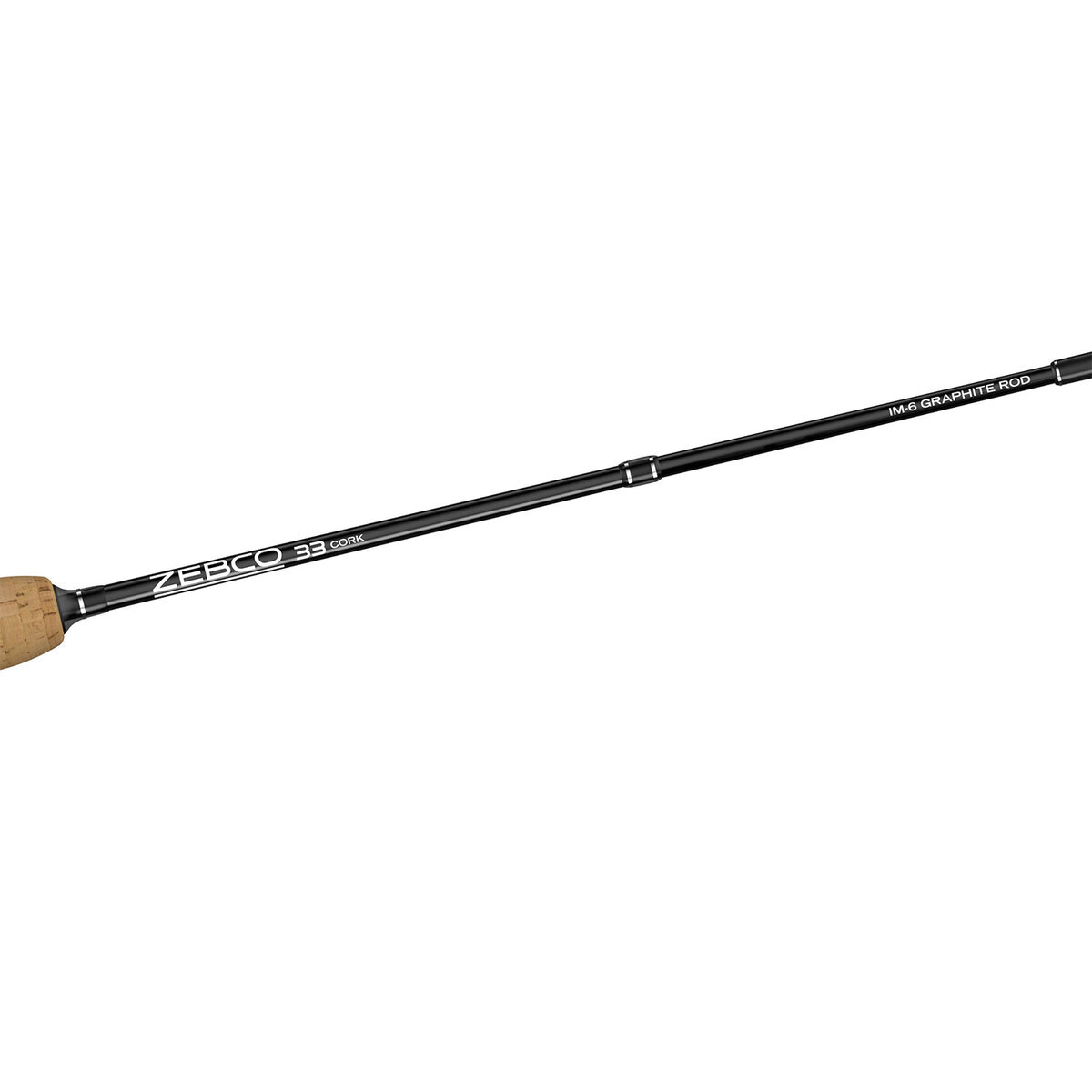 Zebco 33 Cork Micro Triggerspin Spincast Combo - 5ft 6in, Light Power, 2pc - Silver/Black Zebco 33 Cork Micro Triggerspin Spincast Combo - 5ft 6in, Light Power, 2pc - Silver/Black